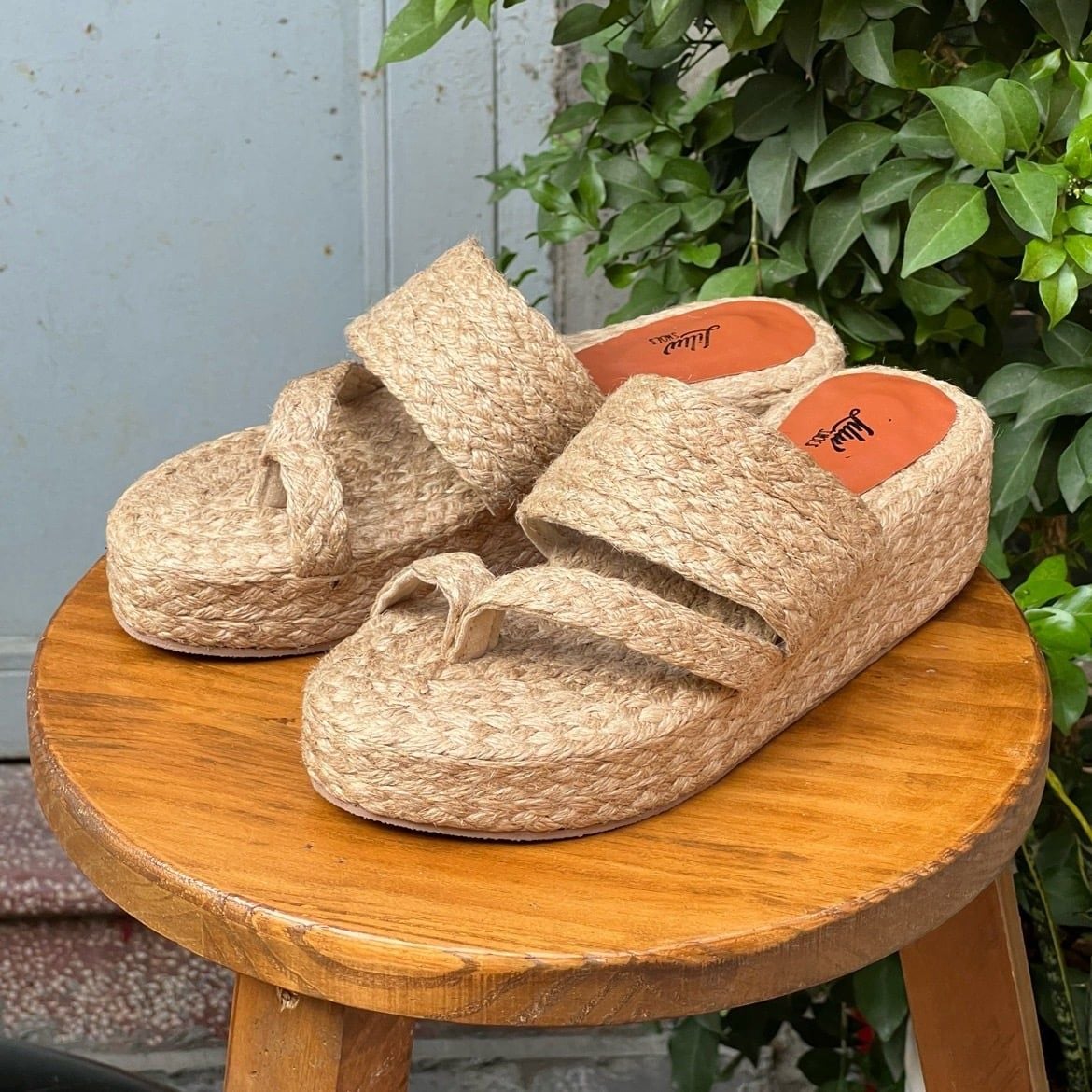 DUYÊN HẢI - Dép Cói Xỏ Ngón Có Đệm Quai Ngang 4cm