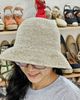 Nón Móc Thủ Công Sợi Hemp Tự Nhiên Vành 8cm - HEMP CAM LÂM 8