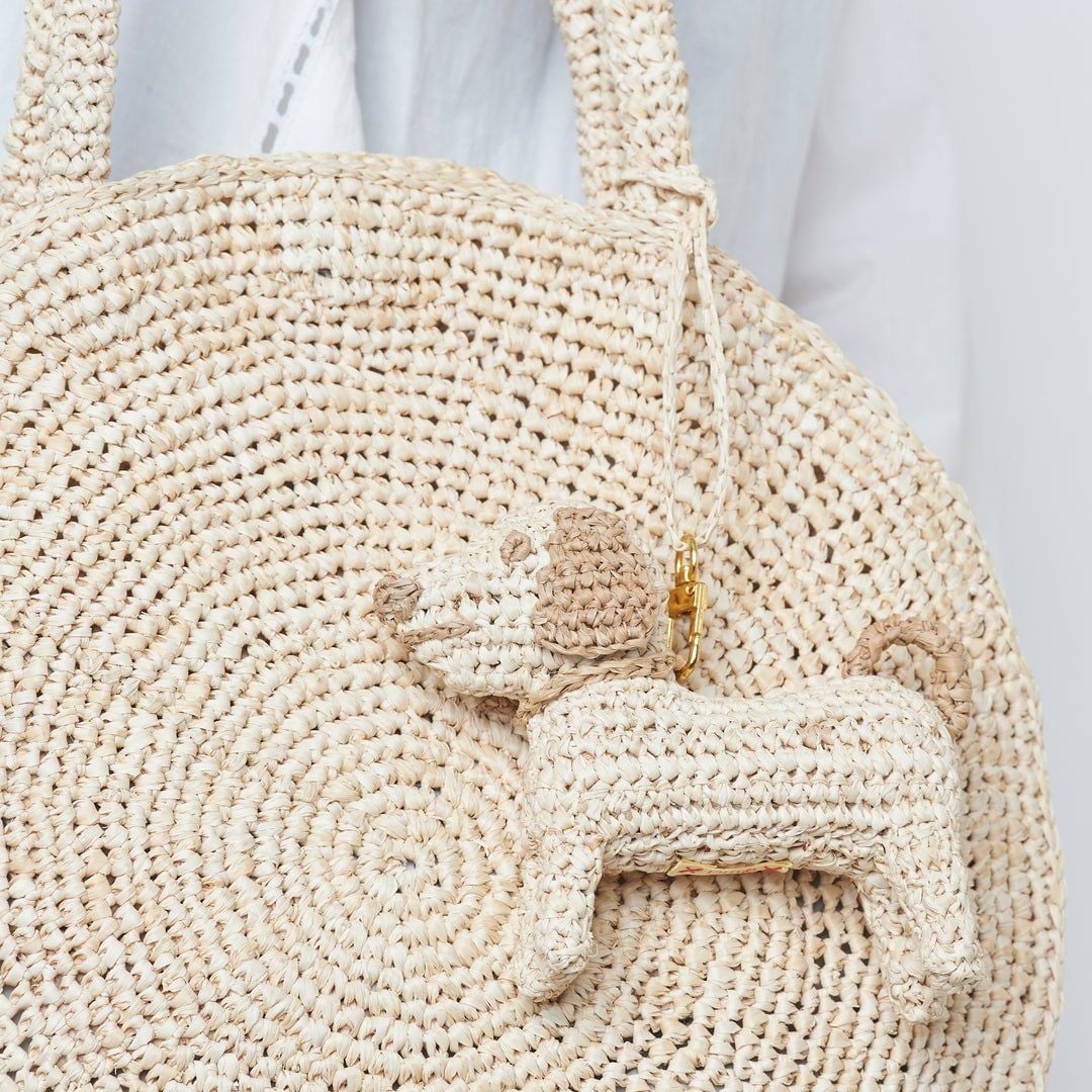 Túi Cói Sợi Cọ Raffia Cao Cấp - RONDO