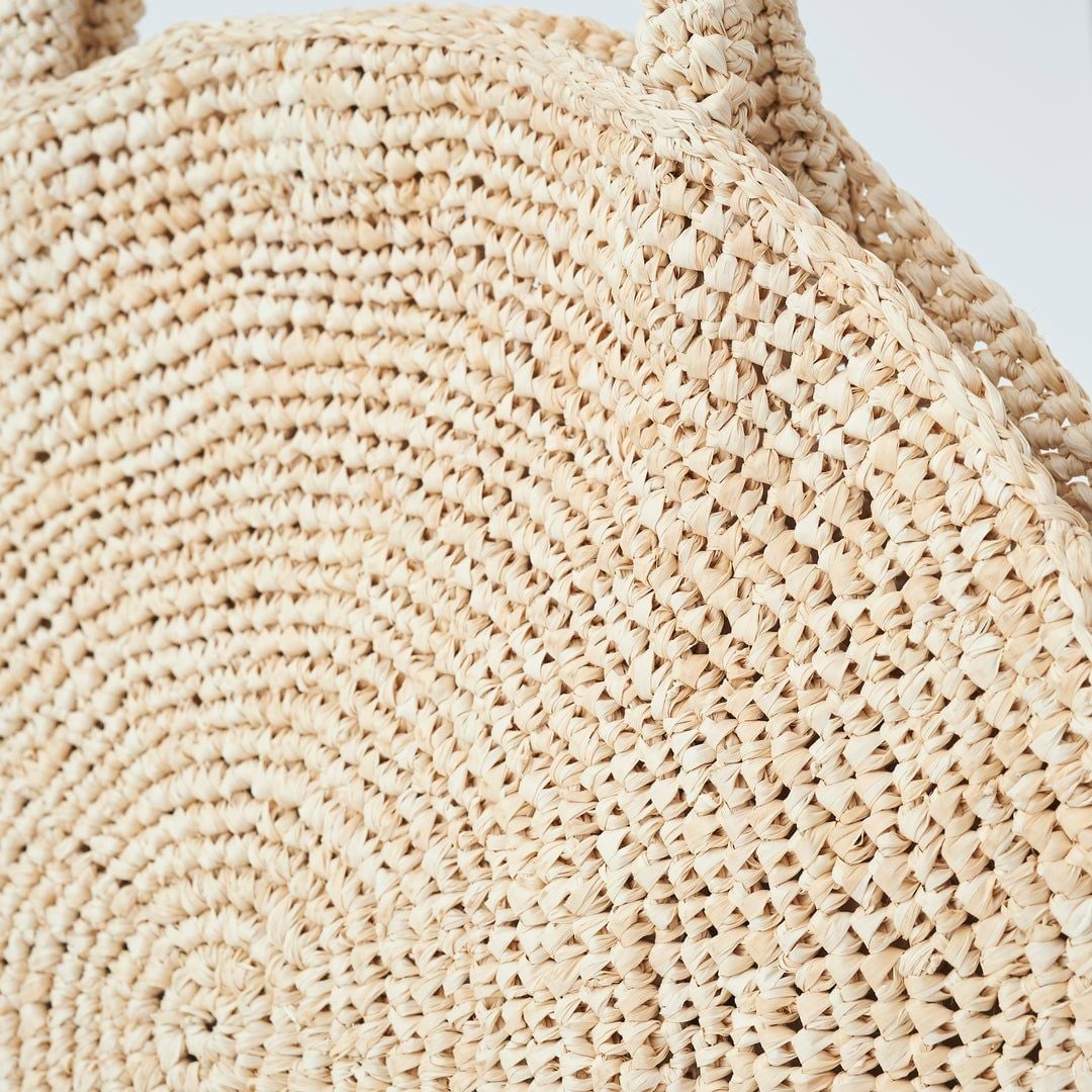 Túi Cói Sợi Cọ Raffia Cao Cấp - RONDO