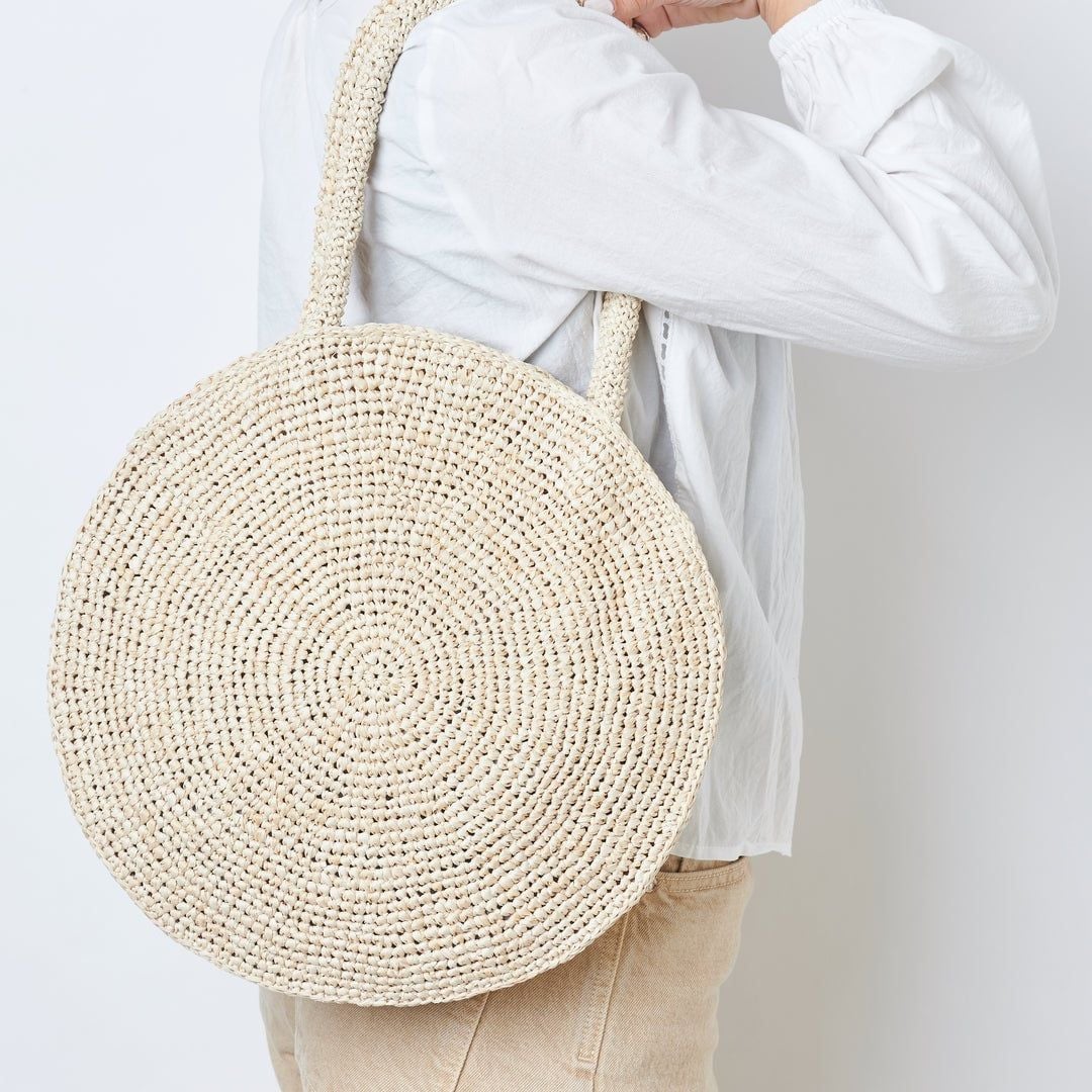 Túi Cói Sợi Cọ Raffia Cao Cấp - RONDO