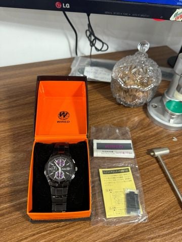 Đồng hồ nam seiko wired 7T92-0GB0 chronograph real đã qua sử dụng
