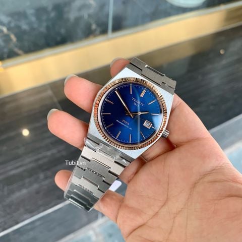 Đồng hồ Tissot PRX Powermatic80 T931.407.41.041.00 (T9314074104100) bản máy cơ ETA Rep1:1