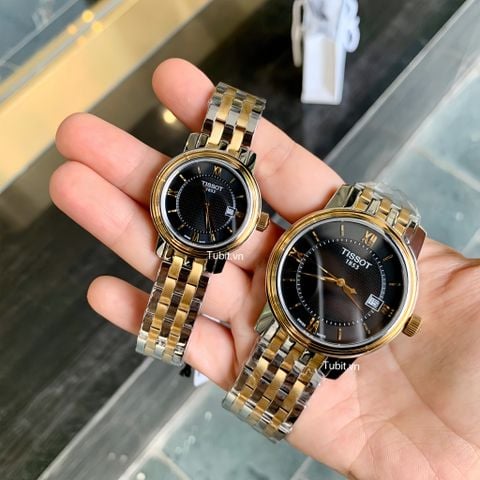 Đồng hồ cặp đôi Tissot T097.410.22.038.00 (Nam) – T097.010.22.118.00 (Nữ) Rep1:1.