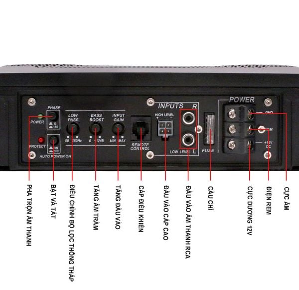 Loa Sub Gầm Ghế Alchimist AS-801