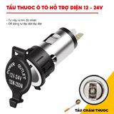 Tẩu Châm Thuốc Trên Ô Tô - Xe Tải xe con 12V, 24V