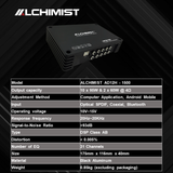 Bộ xử lý DSP 12 kênh cao cấp Alchimist AD12H-1500 với chip AD12Pro, Bluetooth 5.3, tuning âm thanh đỉnh cao cho Loa xe hơi