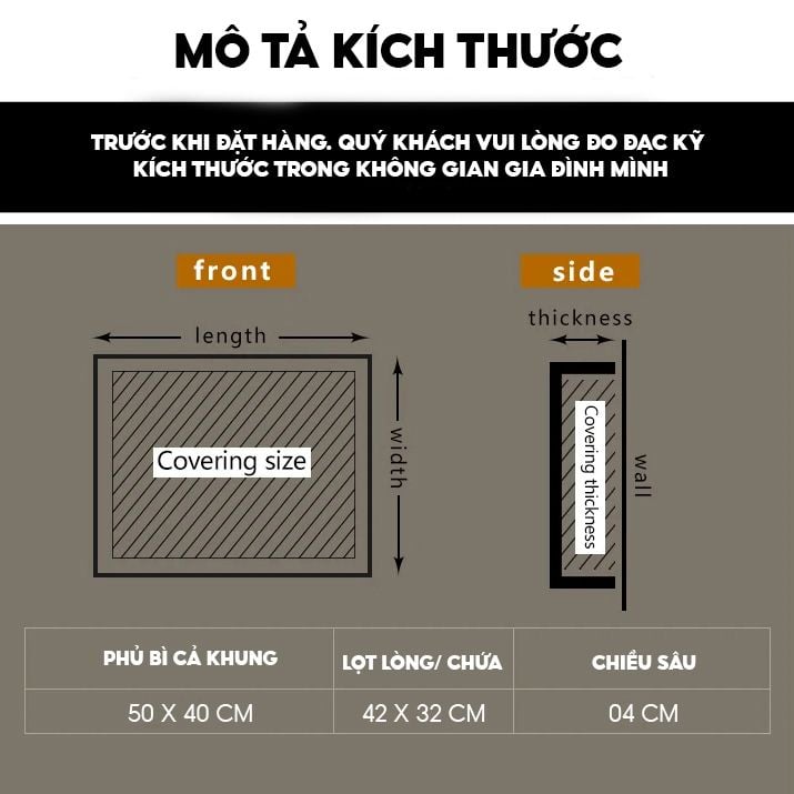 Khung tranh che bảng điện, tủ điện sang trọng che aptomat bảng điện khung nhôm có pitton thủy lực
