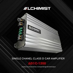 Bộ Khuếch Đại DSP Alchimist AD1C-1200 Mono 1 Kênh Class D - 1200W Công Suất Định Mức Cho Âm Thanh Ô Tô Tuyệt Vời