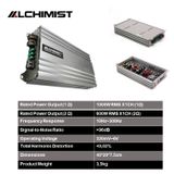 Bộ Khuếch Đại DSP Alchimist AD1C-1200 Mono 1 Kênh Class D - 1200W Công Suất Định Mức Cho Âm Thanh Ô Tô Tuyệt Vời