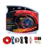 Bộ kit nguồn chất lượng cao lắp loa sub hơi, sub điện xe ô tô 8GA loại cao cấp MDK bản cải tiến