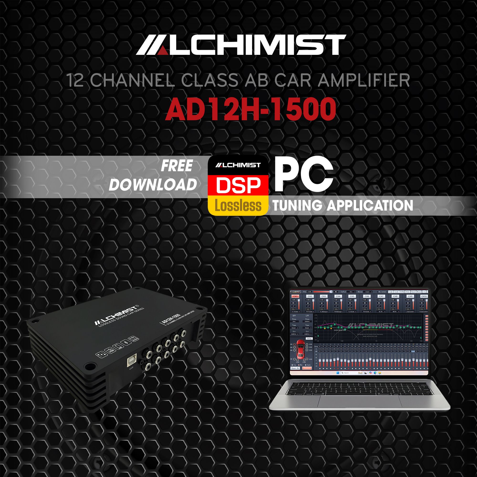 DSP 12 kênh cao cấp Alchimist AD12H-1500