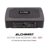 Loa Sub Gầm Ghế Alchimist AS-801 cực đỉnh Bảo Hành 12 Tháng hàng tốt Bass siêu trầm max 600W