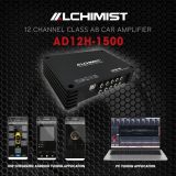 Bộ xử lý DSP 12 kênh cao cấp Alchimist AD12H-1500 với chip AD12Pro, Bluetooth 5.3, tuning âm thanh đỉnh cao cho Loa xe hơi