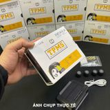 Cảm biến áp suất lốp TPMS cảnh báo Tiếng Việt 2023 van TRONG màn hình LED đa sắc bản quốc tế pin NL mặt trời BH 12 tháng