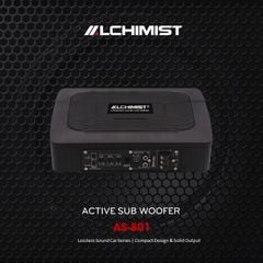 Loa Sub Gầm Ghế Alchimist AS-801 cực đỉnh Bảo Hành 12 Tháng hàng tốt Bass siêu trầm max 600W