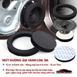 Đệm xốp vành loa 6.5 inch, định hướng âm thanh xe hơi, mút hướng âm loa ô tô, phụ kiện dưỡng loa ô tô, đệm vành loa