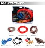 Bộ kit nguồn chất lượng cao lắp loa sub hơi, sub điện xe ô tô 8GA loại cao cấp MDK bản cải tiến