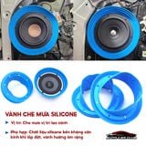 Vòng Đệm Chống Sốc, Dưỡng Loa Ô tô Cách Âm Chống Nước Bằng silicone 6.5 inch Cho Loa Xe Hơi