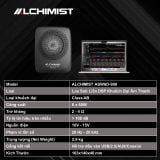 Loa Sub Ô tô Liền DSP Khuếch Đại Âm Thanh Alchimist ASW6D-900 Âm Bass Mạnh Mẽ Chính Hãng BH 12 Tháng