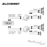 Loa  2-Way Alchimist AS-G65 Component Speaker Màng Nhôm Trắng Sang Trọng, Công Suất 130W Mạnh Mẽ