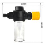 Bình tạo bọt, gắn kèm máy rửa xe Xịt Bọt Tuyết Rửa Xe Hơi Tiện Lợi dễ sử dụng