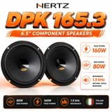 Loa ô tô HERTZ DPK 165.3 (6.5 inch) loa phân tần cánh cửa chuẩn ITALIA cao cấp - Component Speakers
