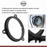 Đế dưỡng loa nhựa ABS màu đen cho Nissan, Mazda cánh sau, phụ kiện âm thanh ô tô