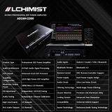 Âm ly tích hợp DSP Alchimist AD24H-2200 24 đường ra âm thanh 12 kênh công suất
