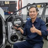Đế dưỡng loa MAZDA, giắc loa ô tô cho dòng xe ô tô Mazda 3, Mazda 6, Mazda CX-5, CX-7 chống nước
