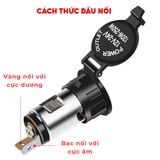Tẩu châm mồi thuoc trên ô tô, xe tải 12v Đầu Cắm Tẩu, Đầu mồi dùng cho tẩu sạc