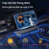 2 cái bóng đèn LED pha/cos chuyên dụng choVF5/VF5 Plus Plug H7, công suất 90W/bóng，Trắng 6000K.