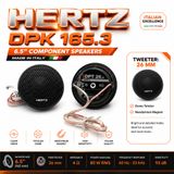 Loa ô tô HERTZ DPK 165.3 (6.5 inch) loa phân tần cánh cửa chuẩn ITALIA cao cấp - Component Speakers