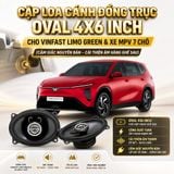 Loa Cánh Lắp Chuẩn Cho VinFast Limo Green , MPV7 coaxial 4 x 6 inches