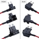 Giắc Chia Cầu Chì Ô Tô, Xe Máy Fuse Tap Chân Lùn Low-Profile Mini – Trích Điện Thiết Bị Ngoại Vi  lấy điện ACC
