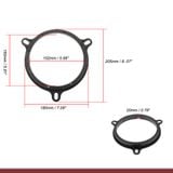 Đế dưỡng loa MAZDA, giắc loa ô tô cho dòng xe ô tô Mazda 3, Mazda 6, Mazda CX-5, CX-7 chống nước
