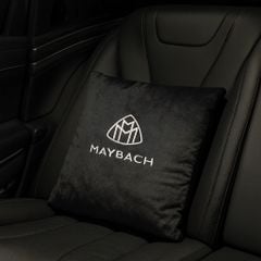 Gối và chăn (mền) 2 trong 1 logo MAYBACH CAO CẤP - Sử dụng làm tựa lưng, chăn đắp Ô TÔ