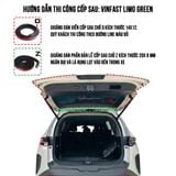 Combo Gioăng Dán Cách âm cho Xe Vinfast Limo Green chống ồn, ngăn bụi và thoát nhiệt hiệu quả dễ làm