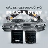 Giắc Cáp DSP Cho Ô Tô Ford Nâng cấp âm thanh dời mới từ năm 2018 đến năm 2026 Plug & Play
