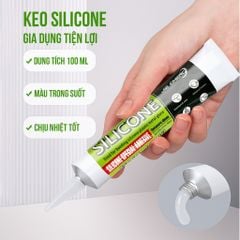 Keo Silicon Chống Nước Chịu Nhiệt Cao Sử Dụng Đa Năng cho Nhà cửa và Ô tô