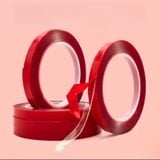 Băng Dính cường lực 8mm 2 Mặt trong suốt chất liệu Acrylic siêu bám dính Siêu Chắc Chắn - lõi nhựa