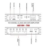 Bộ xử lý DSP 10 kênh cao cấp Alchimist AD10H-750 với chip A75 Pro Bluetooth 5.3 App tuning âm thanh