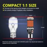 2 bóng đèn VF5 Plus Bóng đèn phanh LED T15 / W16W - Đỏ TUFFOO