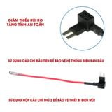 Giắc Chia Cầu Chì Ô Tô, Xe Máy Fuse Tap Chân Lùn Low-Profile Mini – Trích Điện Thiết Bị Ngoại Vi  lấy điện ACC