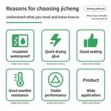 Keo Silicon Chống Nước Chịu Nhiệt Cao Sử Dụng Đa Năng cho Nhà cửa và Ô tô