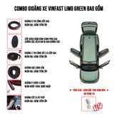 Combo Gioăng Dán Cách âm cho Xe Vinfast Limo Green chống ồn, ngăn bụi và thoát nhiệt hiệu quả dễ làm