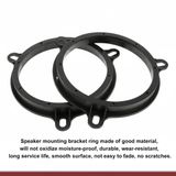 Đế dưỡng loa nhựa ABS màu đen cho Nissan, Mazda cánh sau, phụ kiện âm thanh ô tô