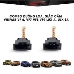 VINFAST | Combo dưỡng loa, giắc cắm VF 6, VF7 VF8 VF9 Lux A, Lux SA độ loa giữ nguyên bản và an toàn