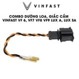 VINFAST | Combo dưỡng loa, giắc cắm VF 6, VF7 VF8 VF9 Lux A, Lux SA độ loa giữ nguyên bản và an toàn
