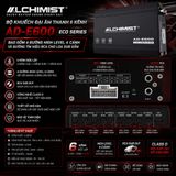BỘ KHUẾCH ĐẠI ÂM THANH 6 KÊNH ALCHIMIST AD-E600 ECO SERIES 4 ĐƯỜNG HIGH LEVEL 4 CÁNH VÀ LOA SUB GẦM